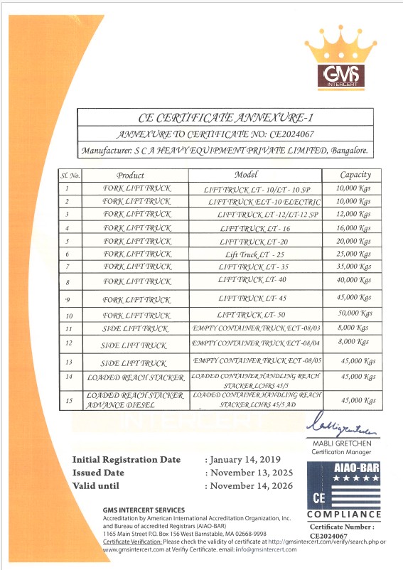Satisfactory Certificate 1
